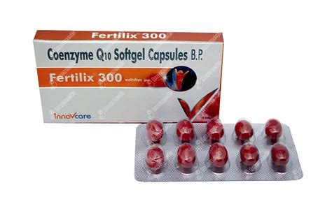 Fertilix 300 Mg Capsule 10 - Uses, Side Effects, Dosage, Price | Truemeds