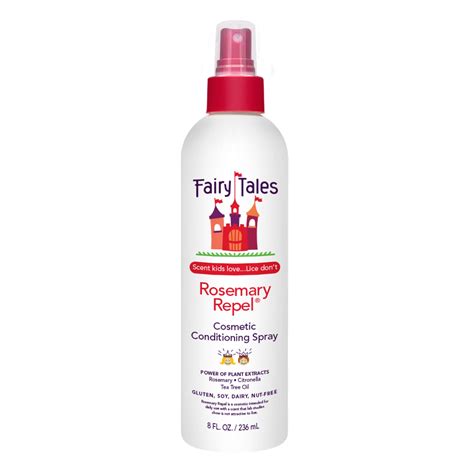 Fairy Tales Rosemary Repel Lice Prevention Spray, Kids Hair Detangler ...