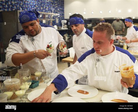 HELL'S KITCHEN, l-r: Michael DeMarco, Scott Commings, Ralph Johnson ...