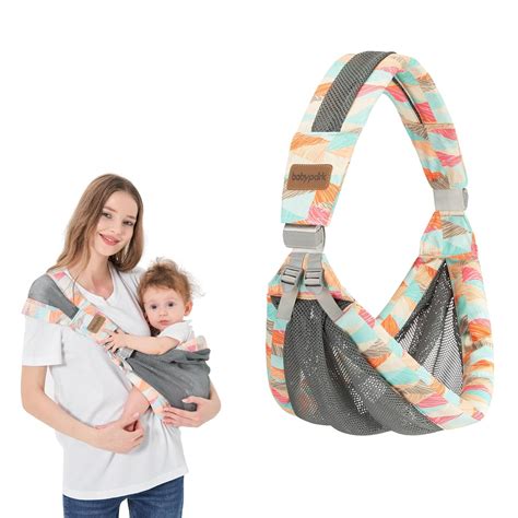 Amazon.com : Huifen Adjustable One Shoulder Baby Carrier for Infant ...