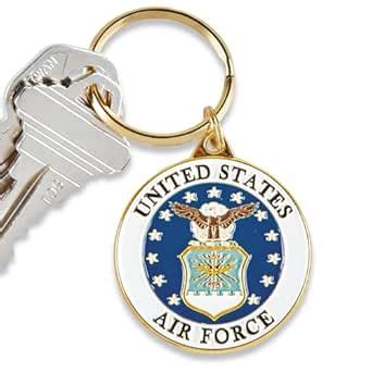 Air Force Logo Key Ring Military Key Chains Collectibles Gifts Men ...