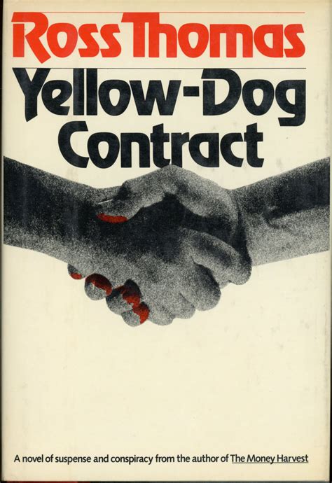 YELLOW DOG CONTRACT | Ross Thomas | First edition