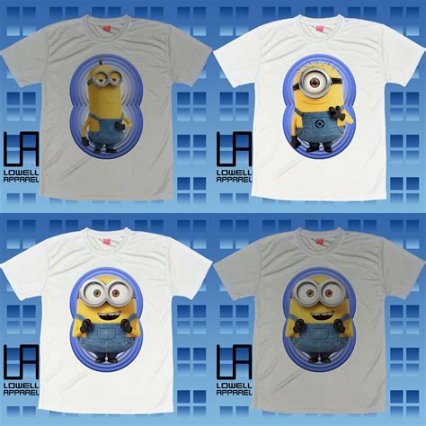 Minions Kevin Stuart Bob Despicable Me Anime Netflix Gift Tshirt ...