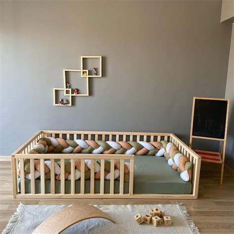 Savannah - Montessori, Toddler Floor Bed, Kids, Handmade, Children’s ...