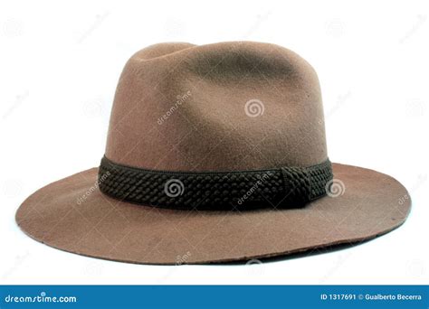 Hat stock image. Image of detective, classic, wear, brown - 1317691