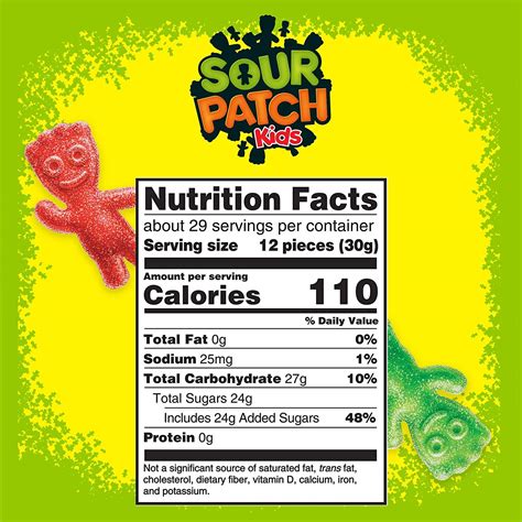 Sour Patch Jelly Beans Nutrition Facts at Eva Facy blog