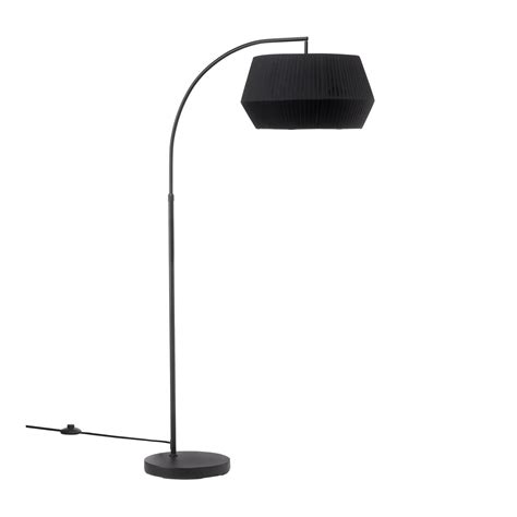 Metal Floor Lamp with Black Shade – Bouclair