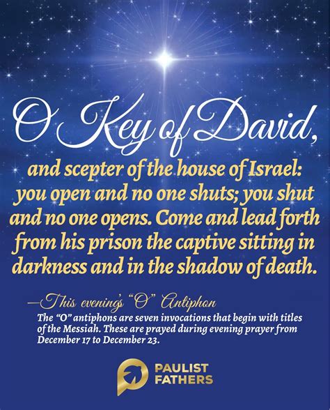 O Key of David – Paulist Fathers