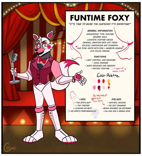 Funtime Foxy by CosmiisChillin on DeviantArt