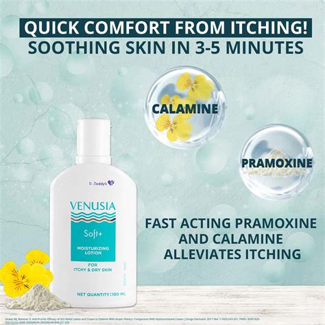 Buy VENUSIA SOFT + MOISTURIZING LOTION FOR SENSITIVE SKIN RELIEVES ...