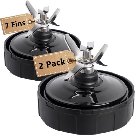 Amazon.com: (2 Pack) 7 Fins Extractor Blade Assembly For Ninja Blender ...