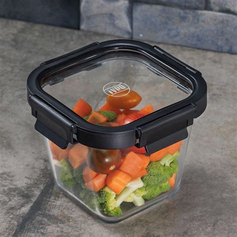Buy IVEO Borosilicate Glass Container, Glass N Glass | Microwave Safe ...