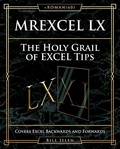 Mrexcel Lx The Holy Grail Of Excel Tips Covers Excel | Desertcart INDIA