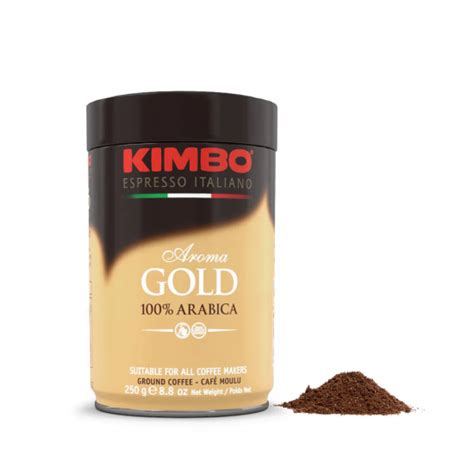 Кава мелена Kimbo Aroma Gold 100% Arabica ж/б 250 г (8002200102128)