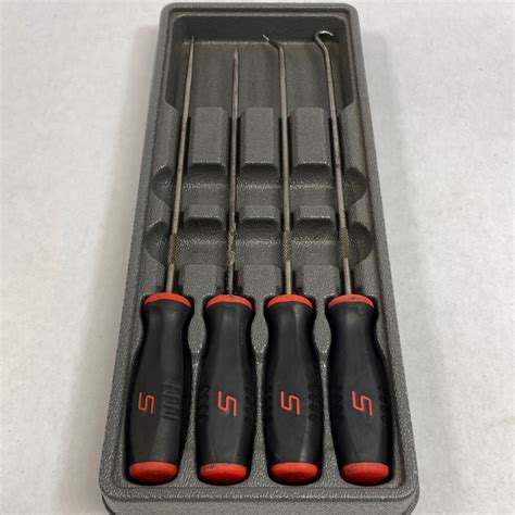 Snap On 4 Pc. Long Reach Pick/Awl/Hook Set - Shop - Tool Swapper