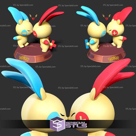 Pokemon Minun And Plusle
