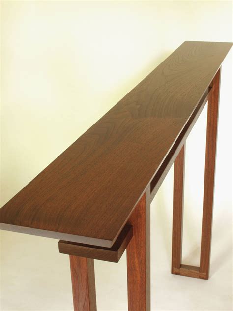 Very Narrow Console Table for Small Spaces: Hall Table/ Entry - Etsy Canada