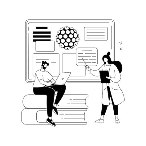 Programmes d'éducation au VPH concept abstrait illustration vectorielle ...