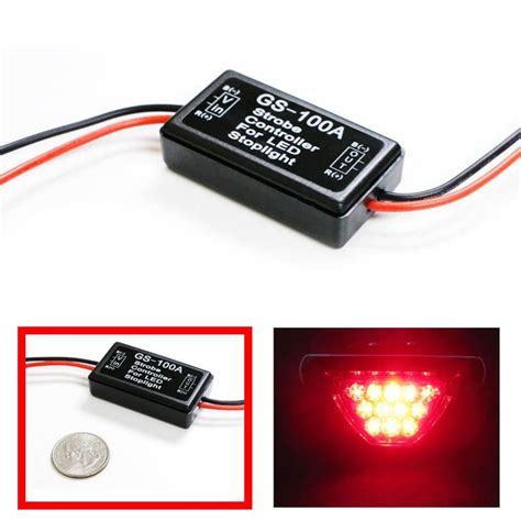 Image result for GS 100A Stop Brake Light Strobe Flash Module Controller