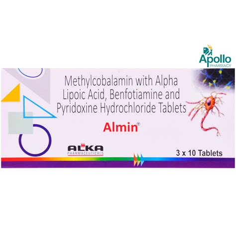 Buy Almin Tablet | 19 Minutes Delivery | Apollo Pharmacy