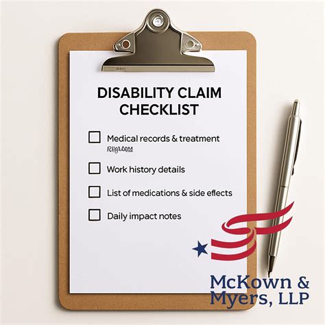 Channel - Starting your disability claim? Here’s a simple checklist to ...