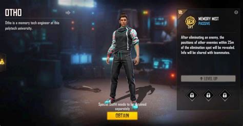 Complete Guide For Otho In Free Fire: Ability, Weapon, Skill Combo