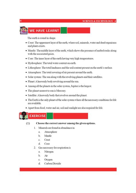 Class Six Science Book 的图像结果