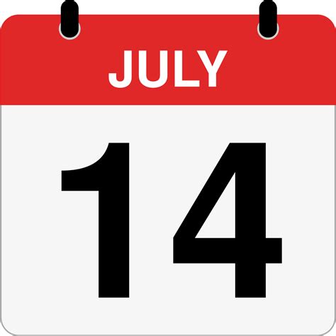 How Many Days Until July 14th? - Inch Calculator