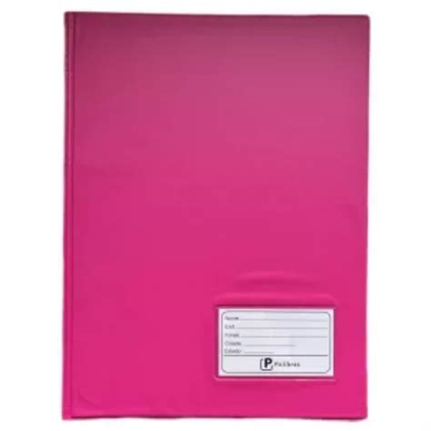 Santa Rosa Paper | PASTA CATALOGO PVC COM VISOR 50 ENV - ROSA
