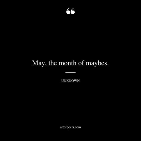 May Month Quotes