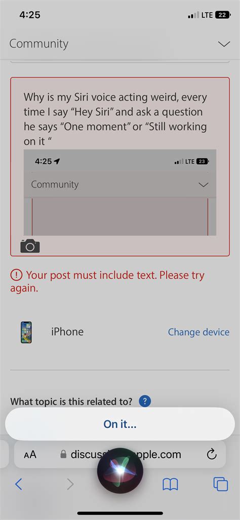 My Siri isn’t working correctly - Apple Community
