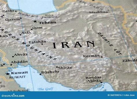 World Map of Middle East Gulf Iran Tehran Country Stock Photo - Image of cartography, persian ...