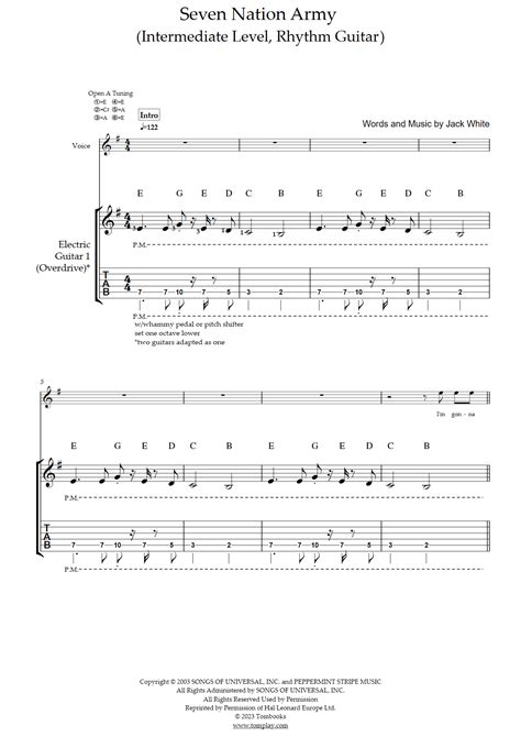 White Stripes - Partitions musicales à imprimer - Mondial de la ...