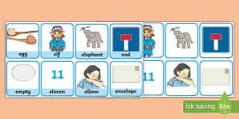 Initial /m/ Sound Word Cards - SALT