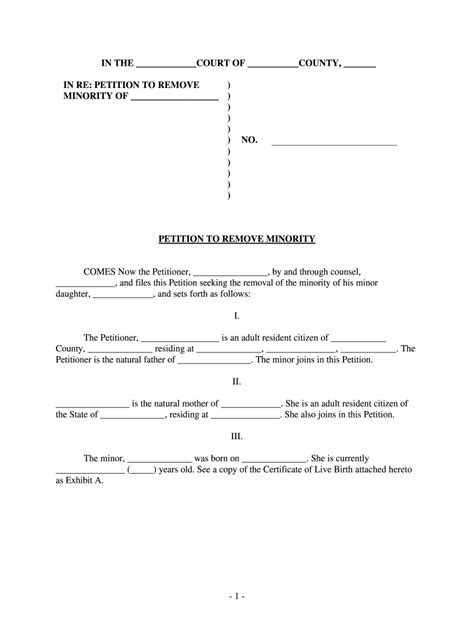 Emancipation Forms Texas Pdf - Fill Online, Printable, Fillable, Blank ...