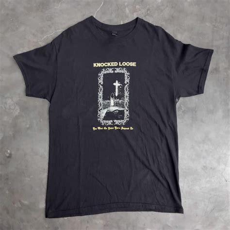 Jual Kaos Band Knocked Loose - You Won't Go Official Merch | Shopee ...