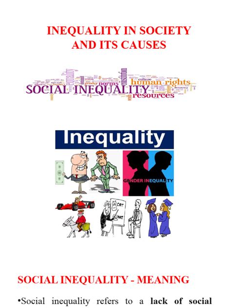 Image result for Social Inequality Explained