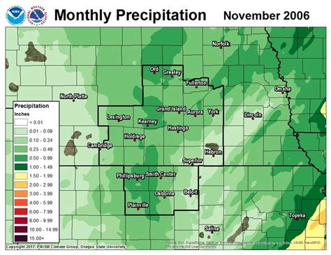 2006 Monthly Precipitation Maps