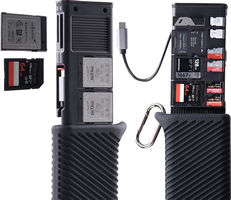 Amazon.com: CFexpress Type B Card Reader, 6-in-1 USB 3.2 10Gbps ...