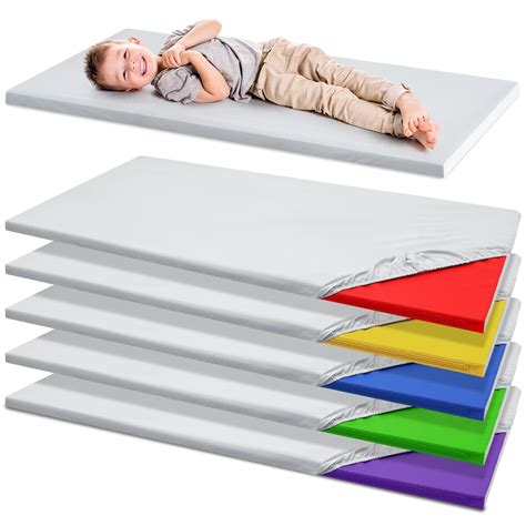Amazon.com : Wesiti 5 Pcs 3 Fold Daycare Nap Mats Preschool Sleeping ...