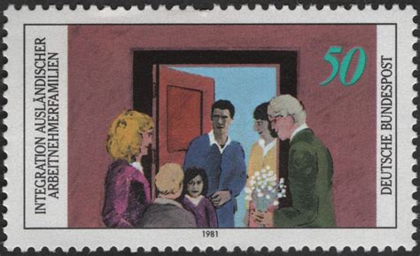 SCG3538 - 1981 Germany – Integration of Foreign Worker Families – Stamp ...