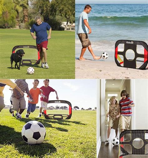 Kidodo Football Goal Posts for Kids Pop up Goal for | Ubuy India