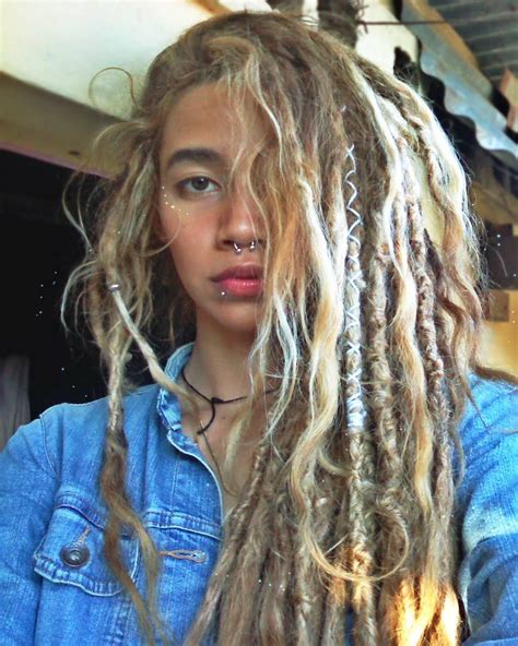 dreadlocks | Bohemian hairstyles, Boho hairstyles, Dreadlocks girl