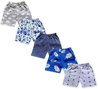 Buy ACE AGRI Pure Cotton Casual Printed Printed Regular Shorts for Boys ...