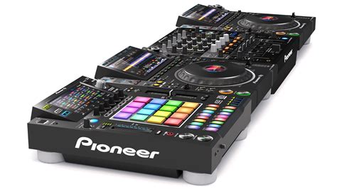 Pioneer DJ Set 5 DJS 1000 DJM0750 MK2 And CDJ 3000 Nexus 3D Model ...