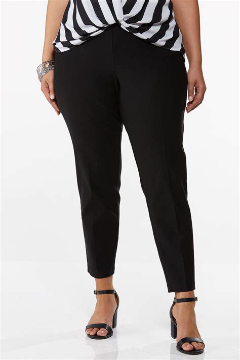 Plus Size Black Pants