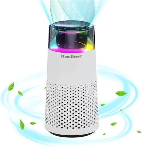 Amazon.com: HomBreez Car Air Purifier, Quiet Portable Air Purifier for ...