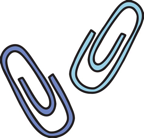 Clip Art Of Paperclip at Conrad Rockwood blog