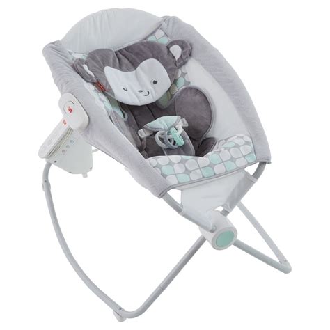 Fisher-Price Sweet Surroundings Monkey Deluxe Auto Rock 'n Play Sleeper ...