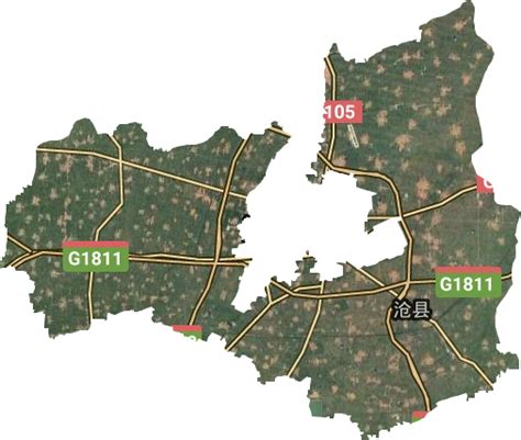 沧州市高清卫星地图,沧州市高清谷歌卫星地图